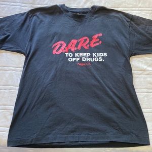 Vintage 90s D.A.R.E. Tshirt single stitch